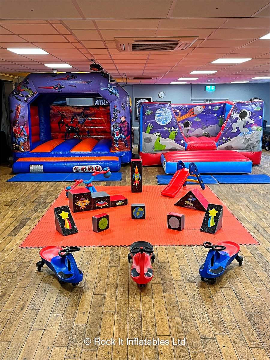 SPACE PREMIUM Package - Bouncy Castle and Soft Play Hire in Essex ...